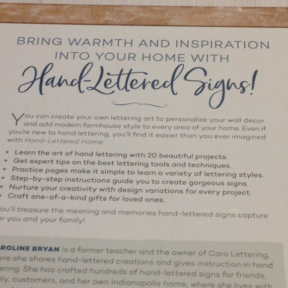 Farmhouse Lettering for House Decor - Picture 5 of 9